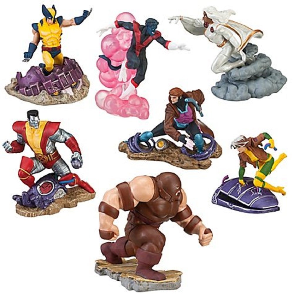 Modern XMen Figure Play Set 7Pc SET COLECTORS EDITION