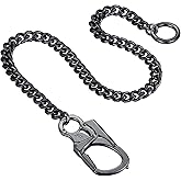 Ahiller Wallet Chains for Men Women Pants Chain with Double Metal Clips Heavy Duty Biker Chain for Jeans