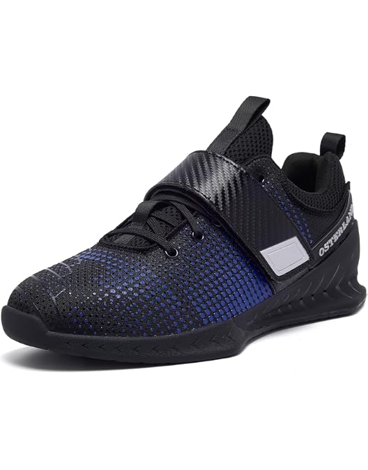 VS Athletics VS030 Weightlifting Shoes Mens Size 14 Black Double Strap Sneaker‎ VS Athletics Weightlifting Shoe II main image 4