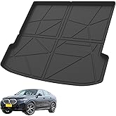 Elsetyler Custom Fit for Cargo Liner 2020-2024 2025 2026 BMW X6 - Black TPE All Weather Heavy Duty Waterproof Rear Cargo Tray Trunk Floor Mat Protector