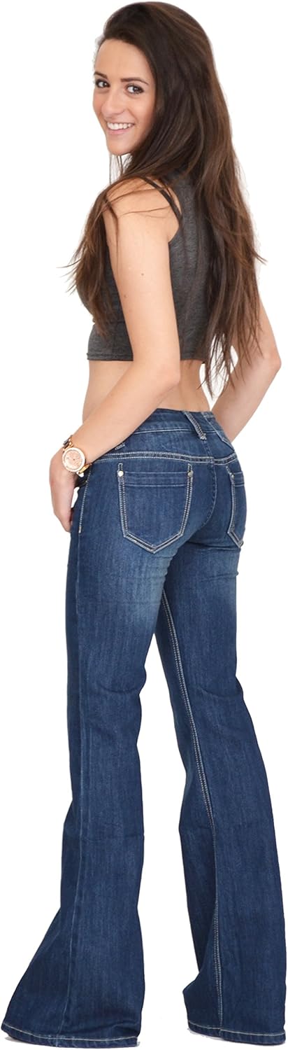 hipster bell bottom jeans