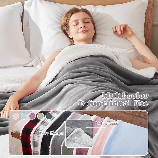 ACCU-WARMTH HEATED BLANKET KING SIZE FAST WARMING HEATING ELECTRIC BLANKET WITH 6 HEAT SETTINGS & 4 HOURS AUTO-OFF, IDEAL GIFT FOR HER, 100″X90″, LONDON GREY