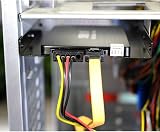 SAISN Mounting Bracket 2.5 to 3.5 Inch HDD SSD Mounting Kit 2 Pack Black view 7