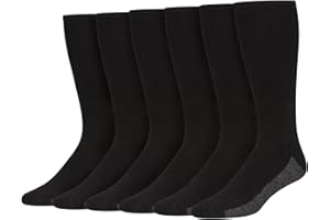Hanes mens 6pk Sport Cuts Crew SocksAthletic Socks