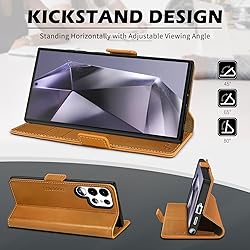 SHIELDON Wallet Case for Galaxy S25 Ultra