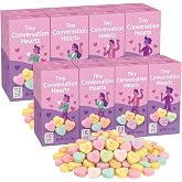 Tiny Conversation Hearts Value Pack, Valentines Day Candy, Individually Wrapped Packs | (16 - Pack)