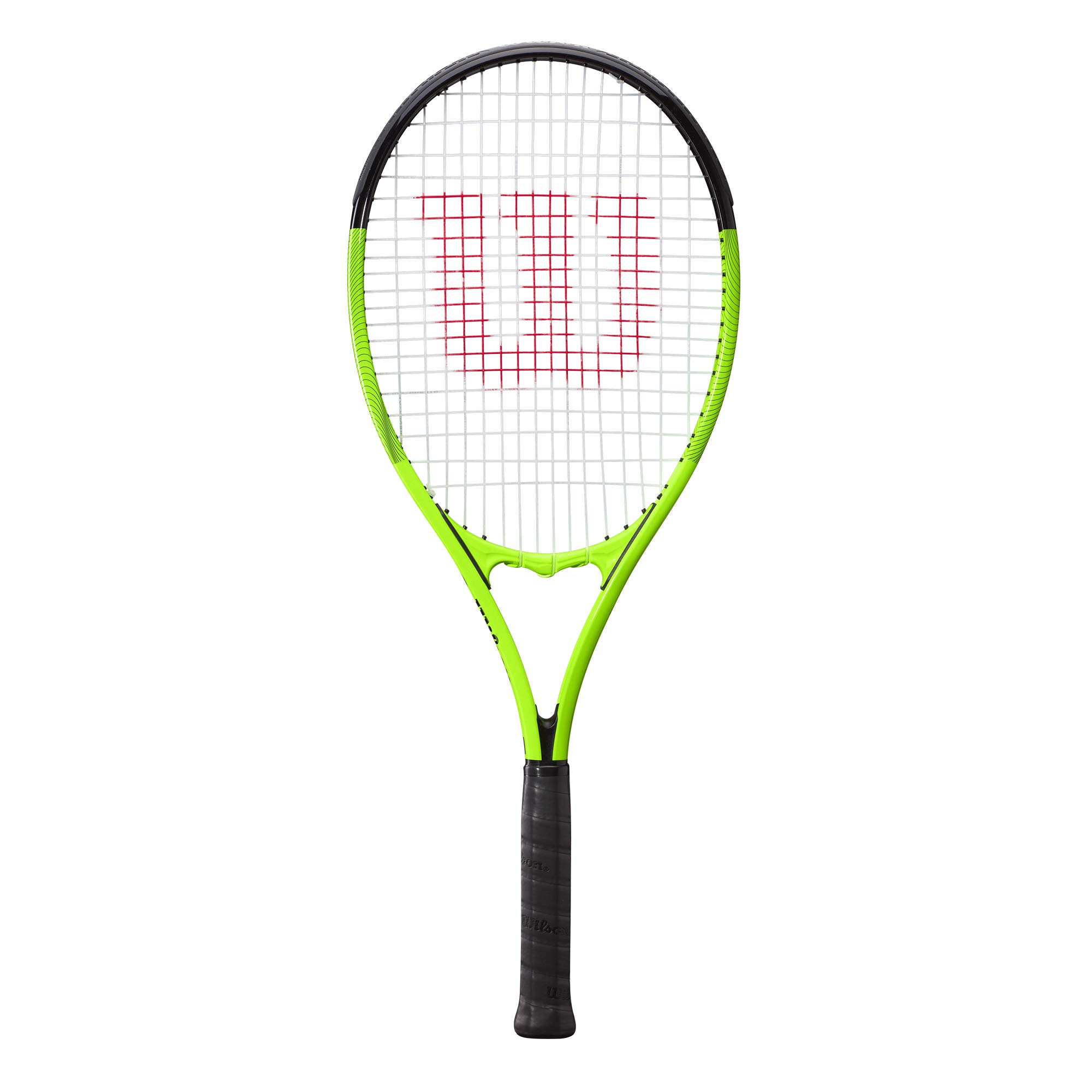 Wilson Blade Feel XL 106 tennis racket, For recreational players, Carbon fibre/Alloy, Green/Black, WR054910U3