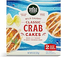 Whole Catch, Maryland Style Crab Cakes 2 Count, 6 Ounce (Frozen)