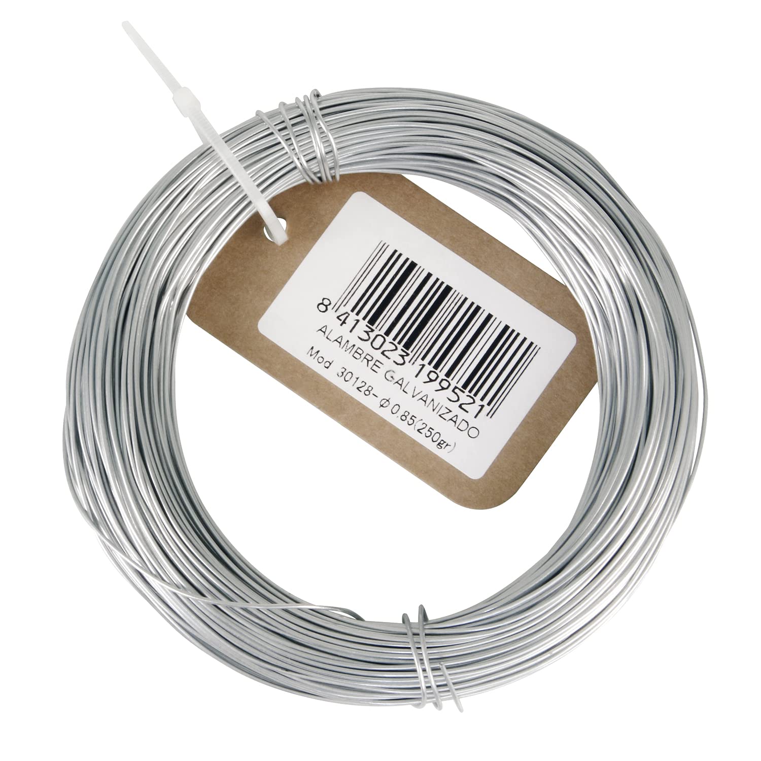 Amig - Wire Mesh Roll - Galvanized Steel - Multipurpose - Ideal for The Construction of Fences, Fences or Corrals - Suitable for Packaging and Crafts - Dimensions: Ø 0.65 mm x 96 m