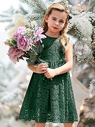 ALLOVIN Girls and Toddler Graduation Sleeveless