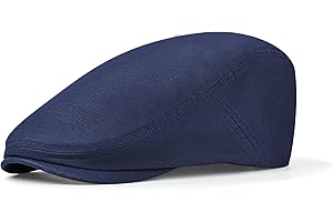 SAJUZEN Flat Cap for Men Stylish 100% Cotton Comfortable and Breathable Perfect for Everyday Wear
