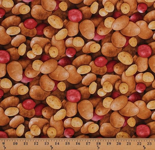 Amazon Com Cotton Potatoes Red Potato Vegetables Veggies
