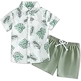 Kilrygh Toddler Baby Boy' 2-Piece Clothes Shorts Set, Boy Baby Clothes Shirt Short Sleeve Shorts Summer Outfit