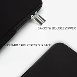 RAINYEAR Laptop Sleeve 13 Inch for MacBook Air/Pro 13.3-14 Inch Black view 3