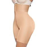 Lover-Beauty Tummy Control Shapewear for Women Butt and Hip Enhancer Shapewear with Zipper Crotch Slimmer Womens Faja Shorts