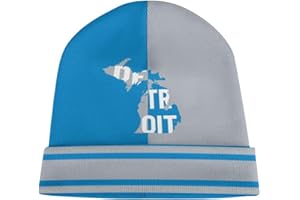 CN9YYKL Football City Beanie Hat Winter Knit Cuffed Cap Team Color Fashion Skull Cap Sport Fans Gift for Men Women Youth