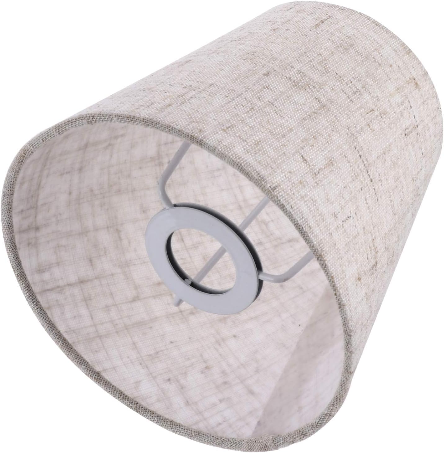 OSALADI 1Pc Linen Cloth Lampshade Lamp Cover Chandelier Wall Lamp Accessory Lamp Dust Cover Small Lampshade for Table Lamp and Floor Light - Image 4