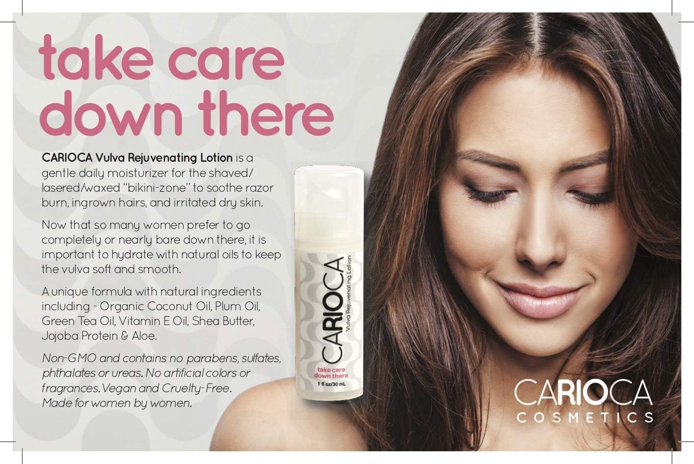 Amazon Com Carioca Cosmetics Vulva Moisturizer Vaginal Lotion