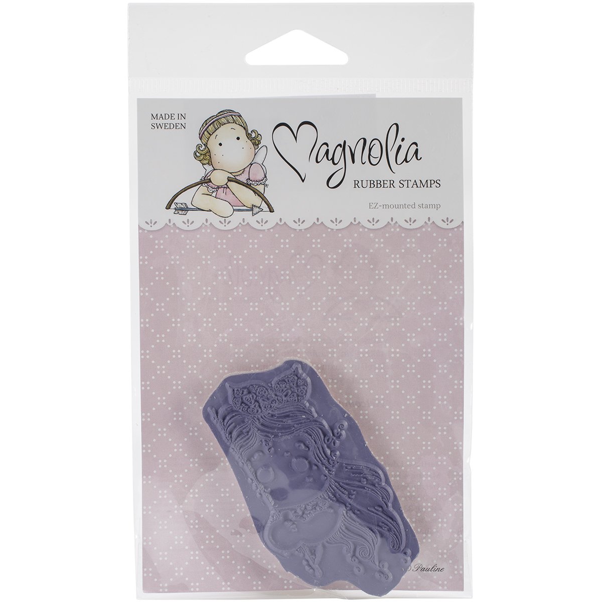 Magnolia Pink Lemonade Cling Stamp 3.75 x 6.5-inch Package-Here I'm Tilda
