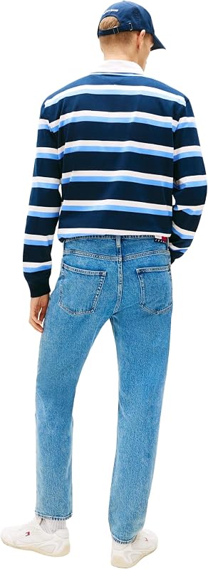 Herren Jeans Hose Arlo Crop Slim Fit, Blau (Denim Medium), 30W/34L