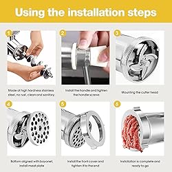 Meat Grinder Manual Mincer - Manual Meat Grinder