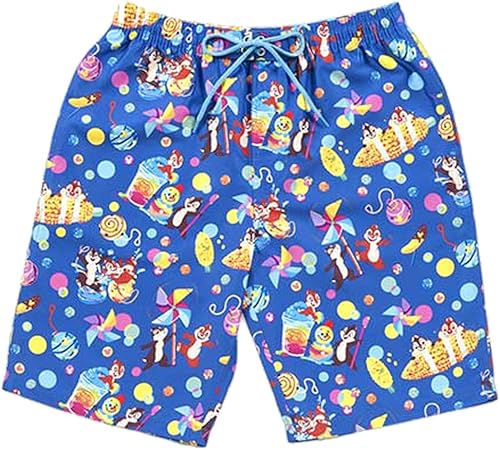 Amazon ディズニー 夏祭り 18 ランド 縁日チプデ ハーフパンツ 青 ワンサイズ チップとデール ショートパンツ 半 ズボン ランド限定 おもちゃ おもちゃ