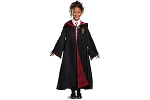 DISGUISE Harry Potter Robe, Official Hogwarts Wizarding World Costume Robes, Prestige Kids Size Dress Up Accessory