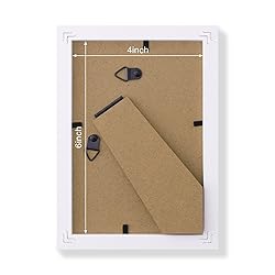 Vittanly 4x6 Picture Frames for Wall Set of