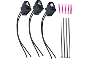 marddpair 3 PCs Ignition Coil Connector Plug Harness Pigtail Wires Replacement for Toyota Chaser Supra Soarer Verossa Crown Aristo Lexus GS300 IS300 SC300