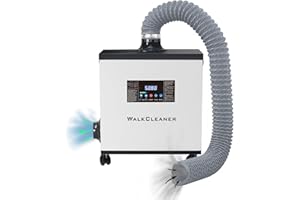 WalkCleaner smoke purifier for laser engraver,laser engraver air purifier, smoke extractor, Fume extractor for laser cutter,Solder Fume Extractor,200w,4-Stage Filtration,99.98% Purification Rate