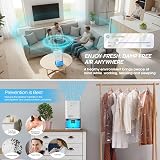 PureMate 1400ml Electric Dehumidifier Ultra Quiet Auto Shut Off LED view 7
