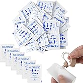 Timgle 200 Count Hearing Aid Wipes Individually Wrapped Cleaning Towelettes Phone Cleaning Wipes Laptop Cleaner Wipes for Ear