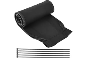 47" Boat Zippered Rigging Sleeve, Advanced Trolling Motor Cable Protection, Weather-Resistant, Convenient Access, Organized C