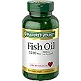 Nature's Bounty Fish Oil, 1200mg, 360mg of Omega-3, 200 Coated Softgels