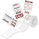 NIIMBOT Red&Black Labels, Refill Sticker Papers Only for B21 Pro 300DPI Label Maker, Dual Color Printing/Jam Paper Good Idea for Schools,Business,Price Tags(1.5''x2''/38x50mm)