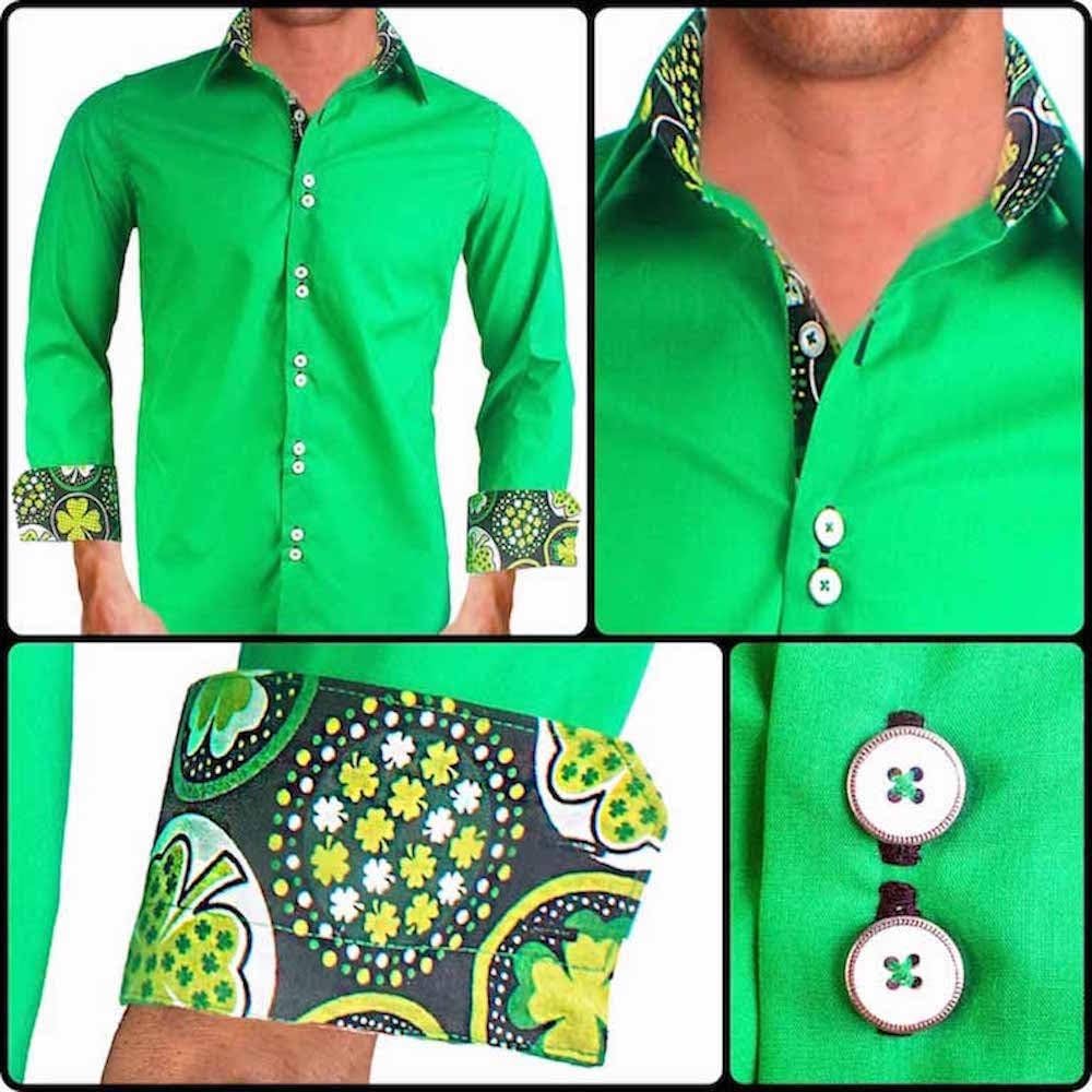 st patrick dress shirts