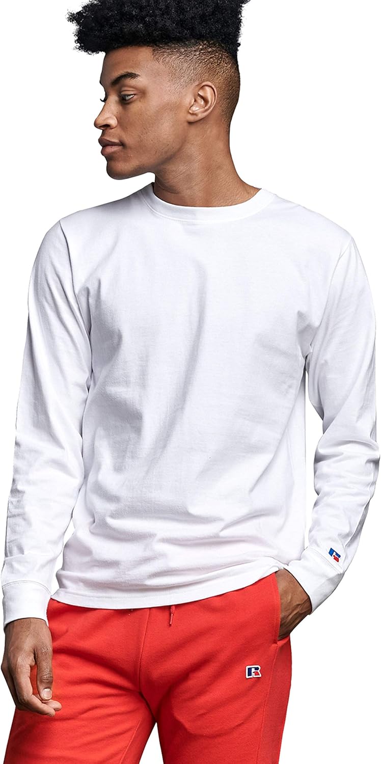 Russell Athletic Men's Long Sleeve T-Shirts at  Men’s Clothing store