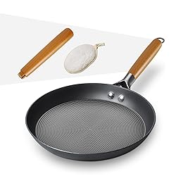 Letschef Non Stick Frying Pans 10inch Cast Iron