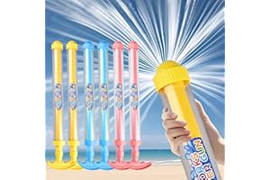 6Packs Creativity Fireworks Water Gun, Sprays Water Like Fireworks, Squirt Gun for Kids, Bulk Samll Water Blaster Summer Pool