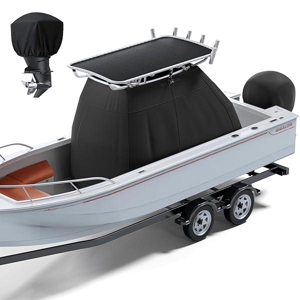 JSEIDEX 1300D HEAVY DUTY WATERPROOF T-TOP BOAT CENTER...