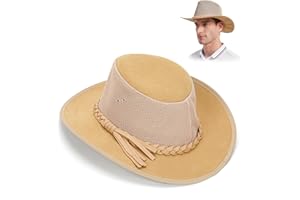 ANYCOSY Mesh Sun Hat for Men Golf Soaker Hats Summer Beach Safari Wide Brim Fishing Cap Outdoor