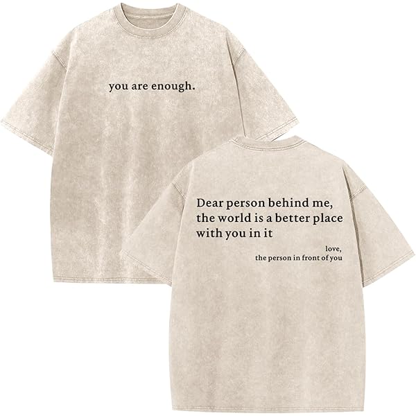 Amazon.com: Good Enough Shirt Women's Classic Fit Black Letter