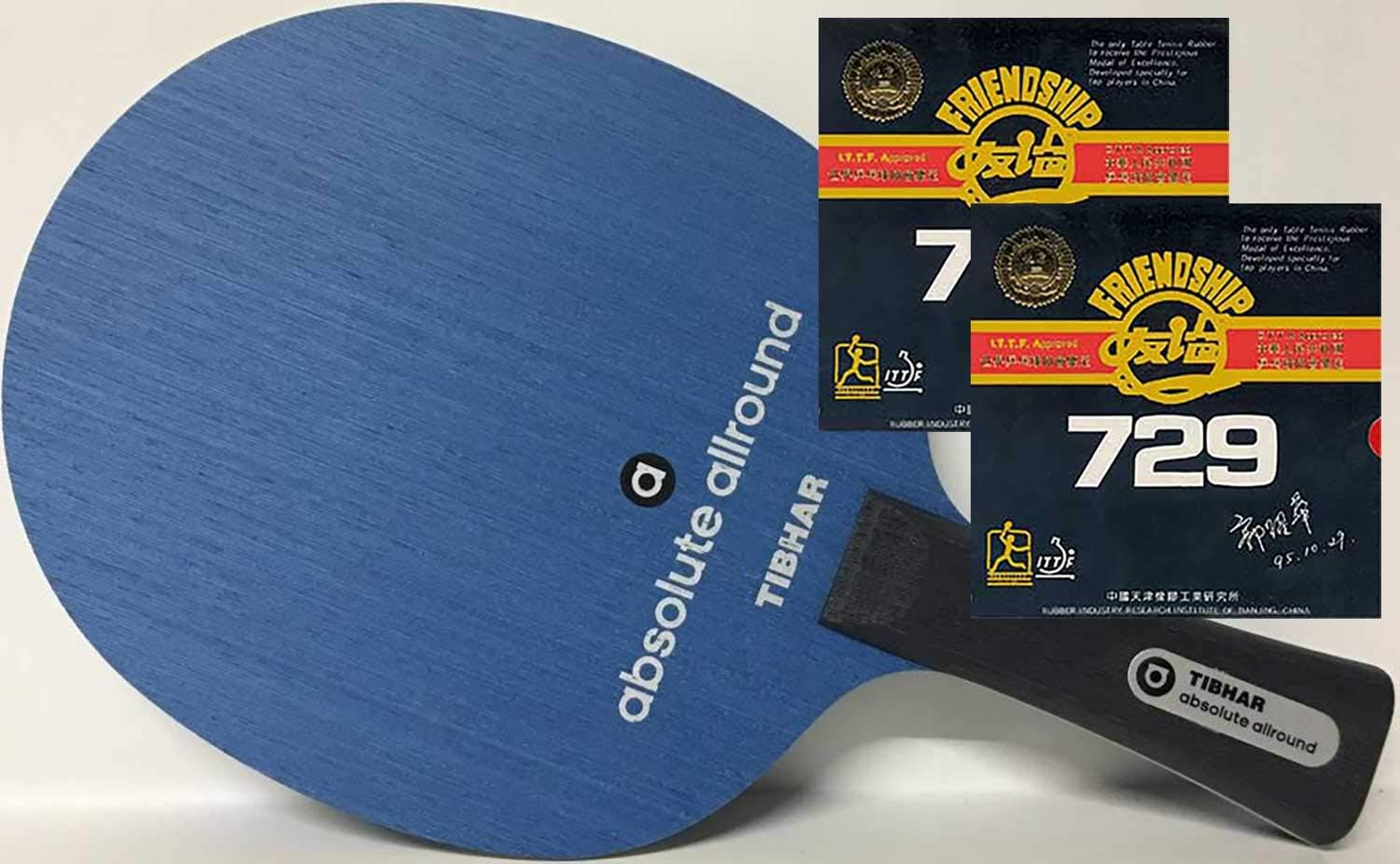 BRIBAR Winning Loop Table Tennis Bat + Case, One - Image 4