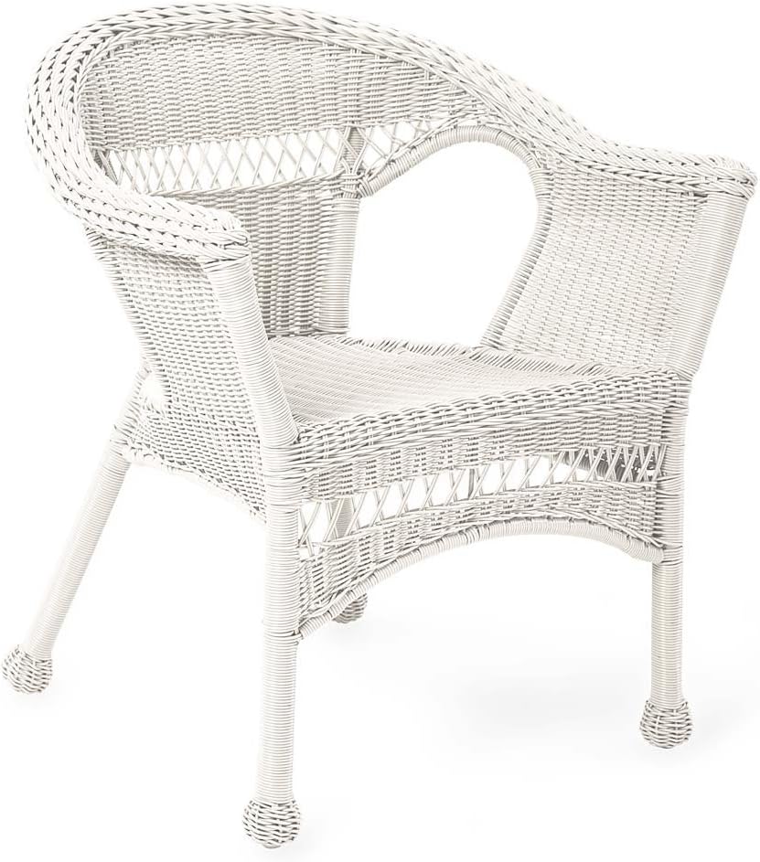 Amazon Com Plow Hearth 39002 Bwh Resin Wicker Outdoor Patio