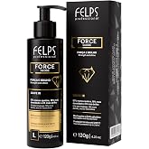 Felps Professional Force Gloss Leave-In Treatment, with Marineplex and Glycolic Acid, 4.23 oz, Thermal Protection up to 230&deg;C, for Stronger, Shinier Hair