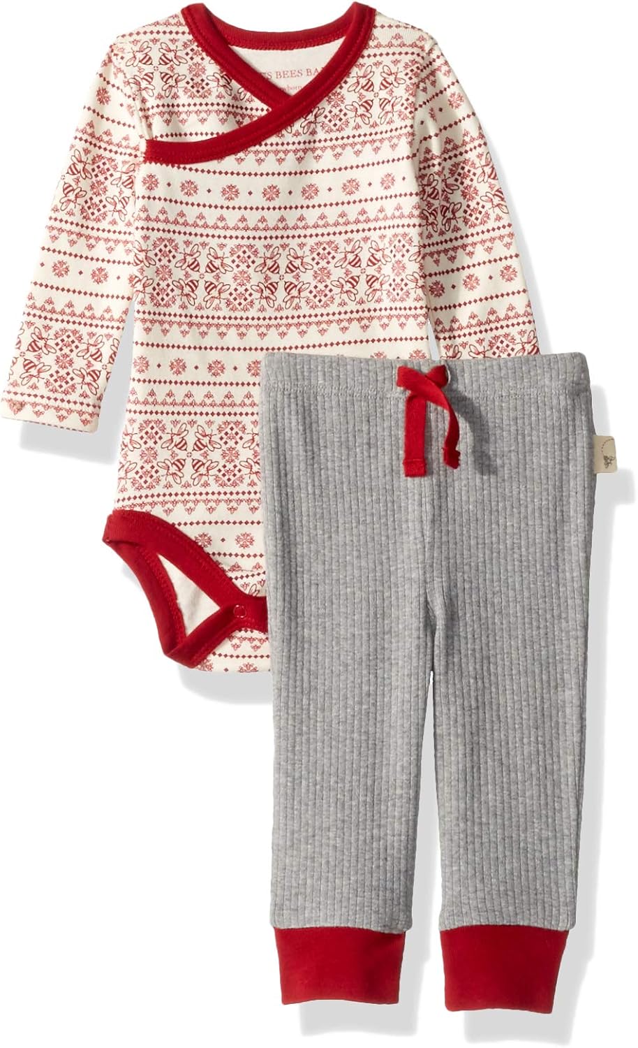 Burt's Bees Baby Baby Organic Long Sleeve Bodysuit & Pant