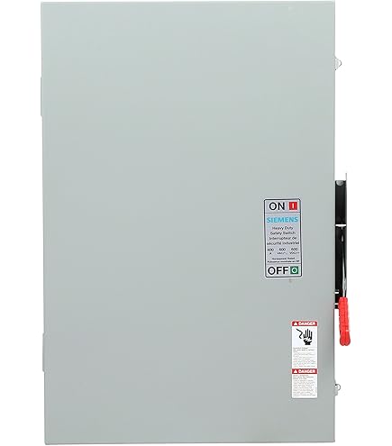 Siemens HF365RA 3 Pole Fusible Indoor Rated Heavy Duty Safety