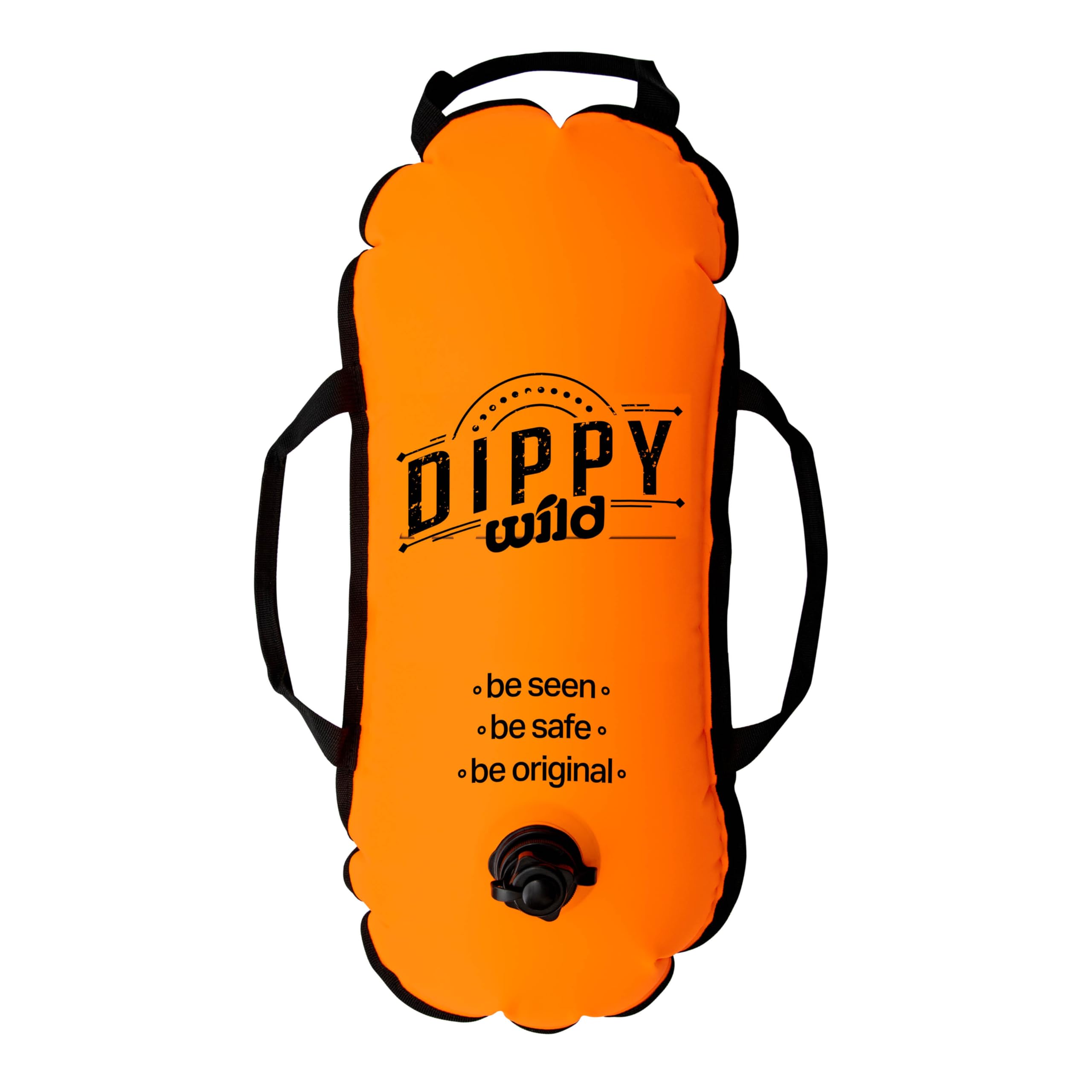 Dippy WILD Swimming Float | Swim Buoy | Tow Float for Open Water Swimming Float | Swimming Buoy Open Water | Wild swimming Accessories | Swimmers, Triathletes