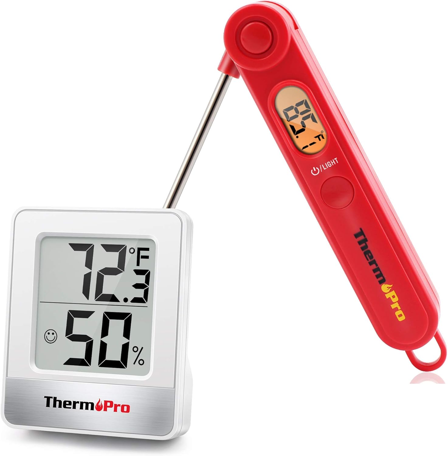 TP49 Digital Hygrometer Indoor Thermometer + TP03 Digital