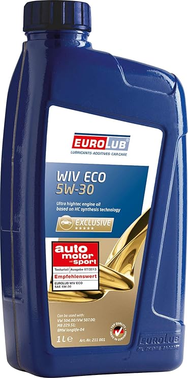 EUROLUB WIV ECO SAE 5W-30 Motoröl, 1 Liter